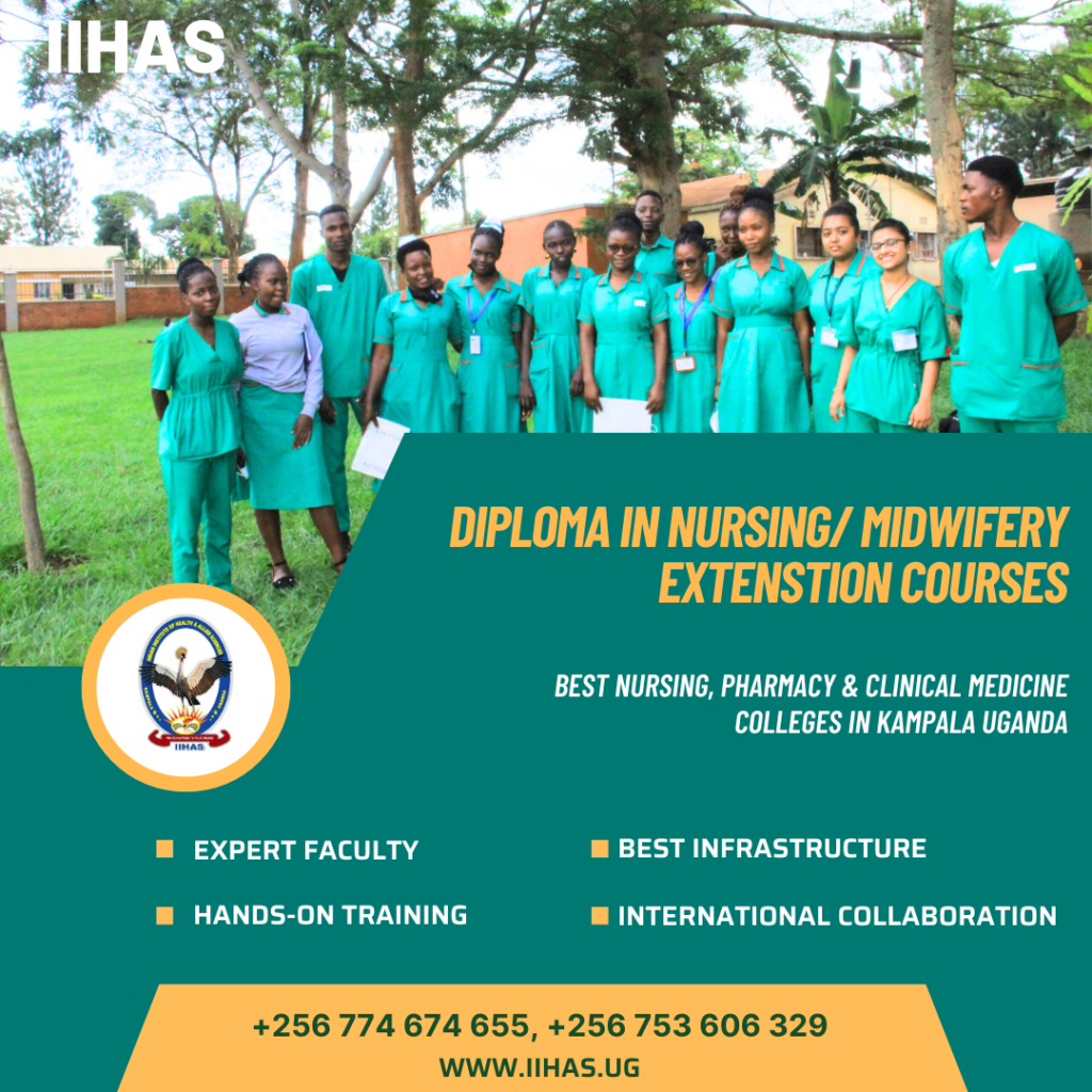 Diploma in Nursing extension & Midwifery extension course in Kampala Uganda