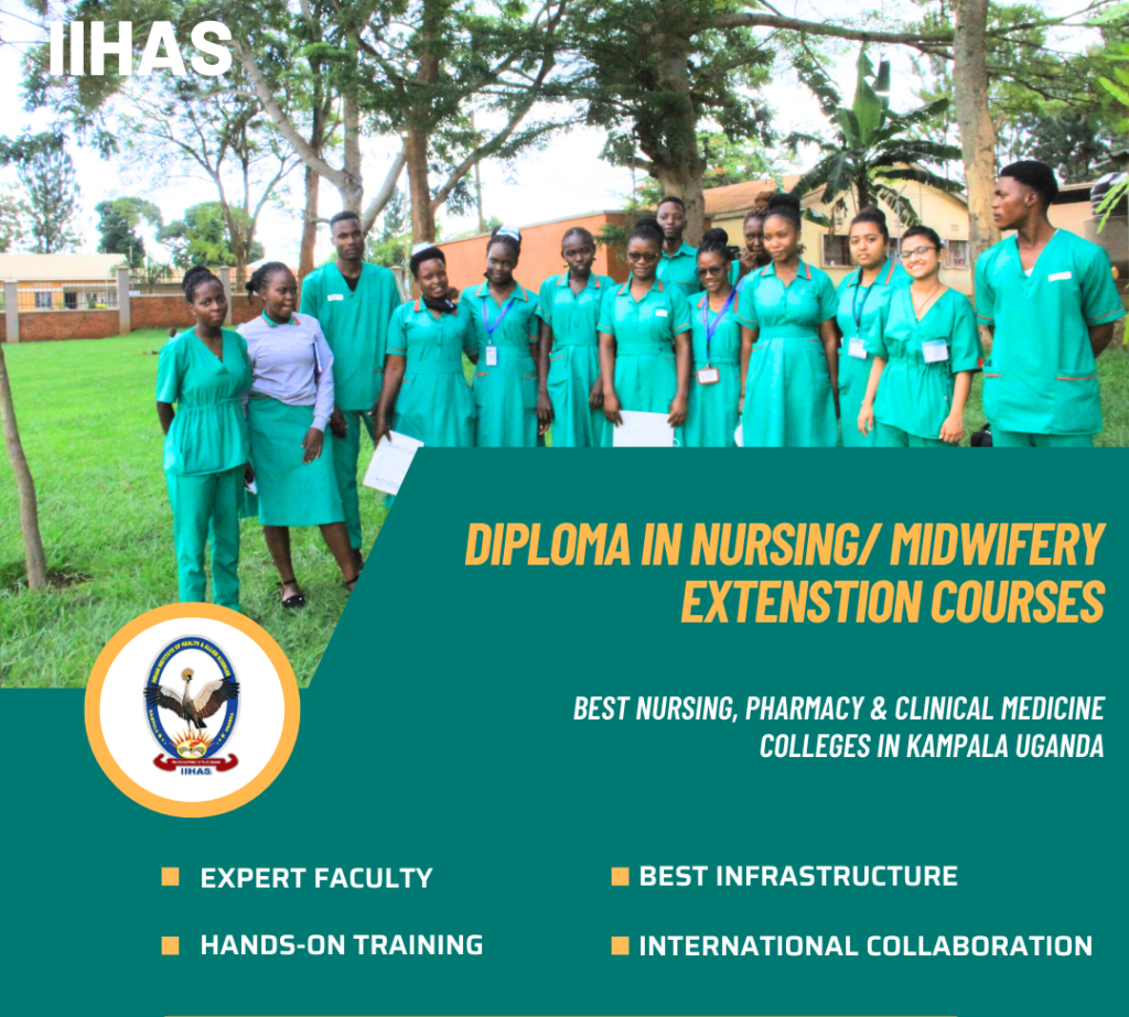 Diploma in Nursing extension & Midwifery extension course in Kampala Uganda